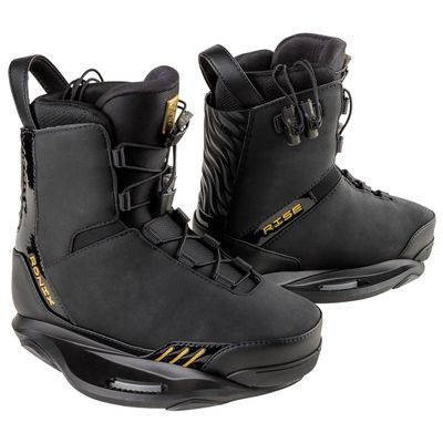 Ronix Wakeboard Binding - Women's Rise - Intuition - Black/Gold - 10