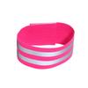 CORHAD High Visibility Reflective Elastic Band Armband Ankle Strap for Jogging Cycling Walking Safety Gear Rosy Pair view 1