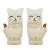 Girls Winter Convertible Mittens Cute Animal Cat Fleece Lined Warm Flap Cover Gloves Mitten for Kids view 4