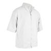 Monterey Club Men's Classic Short Sleeve Zip-up Jacket #1982 (White, Large) - Golf Shirts for Men - Performance Stretch - Moisture Wicking view 1