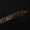SV 0183 Handmade cast Manganese Steel 52HRC Machete Sharp, Full Tang, Outdoor, Hunting, Camping, Hiking, Survival, Leather Sheath, 29.3 inches view 4