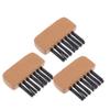 Anneome Baseball Protective Gear 3pcs Home Plate Brush for Softball Wood Handle view 1