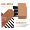 Anneome Baseball Protective Gear 3pcs Home Plate Brush for Softball Wood Handle view 2