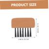 Anneome Baseball Protective Gear 3pcs Home Plate Brush for Softball Wood Handle view 4