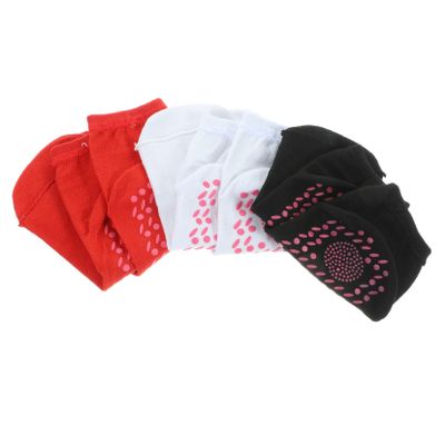 3 Pairs Self-Heating Socks Tourmaline Acupressure Warm Socks for Cold Weather