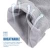 Mobestech 3 Pairs Elbow Brace Breathable Sleeves Faux Leather Support Arm Protectors view 2
