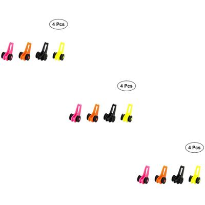 BESPORTBLE 12pcs Fishing Pole Hooks Holders for Fishing Rods Lure Hooks Keepers Accessory