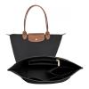 LOUKAYCCI Felt Purse Organizer Insert for Longchamp Le Pliage L Handbag Insert (Large, Black) view 1