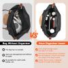 LOUKAYCCI Felt Purse Organizer Insert for Longchamp Le Pliage L Handbag Insert (Large, Black) view 3