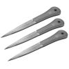 WICING 9.5 Inch Throwing Spikes - 0.236" Thick Full Tang Design, with Nylon Sheaths for Recreation and Competition - 3 Pack view 1