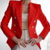 Blazers for Women Business Casual Button Work Office Jackets Blazer Open Front Long Sleeve Lapel Jacket Outfit 2024 view 2