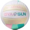 BYAOSUN Soft Official Volleyball for Indoor Outdoor Beach, Size 5 Training Volleyball for Beginner Teenager Adult view 1