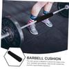 BESPORTBLE 2pcs Ergonomic Barbell Pad Shoulder Squat Cover Protective Training Pad for Weight Lifting Comfortable Hip Thrust Support view 2
