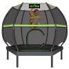 Cylivolk 7FT Trampoline for Kids, Heavy Duty Recreational Trampolines Toddler Trampoline with Enclosure Net Ladder Indoor Outdoor Trampolin CPC Approved view 1