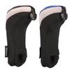 Golf Builder 2pcs/Set Golf Club Hybrid Head Covers Utility UT Cover with Interchangeable Number Tag (Black/Blue) view 2