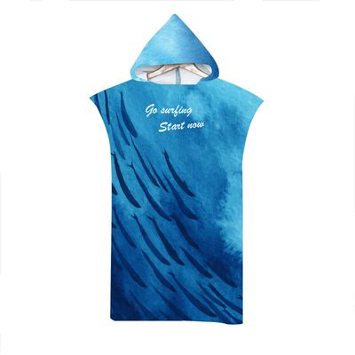 LOMTRATS Quick Dry Surf Poncho Changing Towel Robe Hoodie for Men Women,Swimming Beach Surfing Diving Home Hot Springs BathingAdult-M