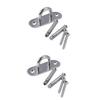 BESPORTBLE 2pcs Suspension Trainer Bracket Gymnastic Rings Wall Mount Ceiling Anchor for Yoga Swings Resistance Bands Battle Rope view 1