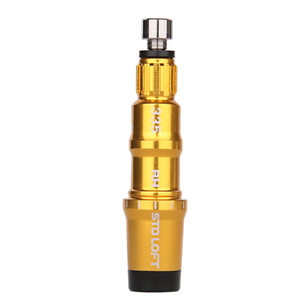 1pc .335 Golf Shaft Sleeve Adapter for Taylormade Stealth, Stealth Plus, Steath 2, SIM, SIM2, SIM MAX, SIM2 MAX, M6 M5 M4 M3 M2 M1 R15 Driver Fairway Wood (Gold)