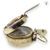 Solid Brass British Prismatic Engineer's WW2 Compass Replica | Antique Nautical British Prismatic Military Vintage Pocket Compass | Army Officer Gift view 2