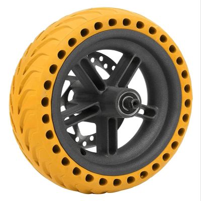 8. 5 Inch Electric Scooter Rear Wheel with 120MM Disc Brake Replacement Set for Scooter Replacement Wheels Scooter tires (Color : Red)