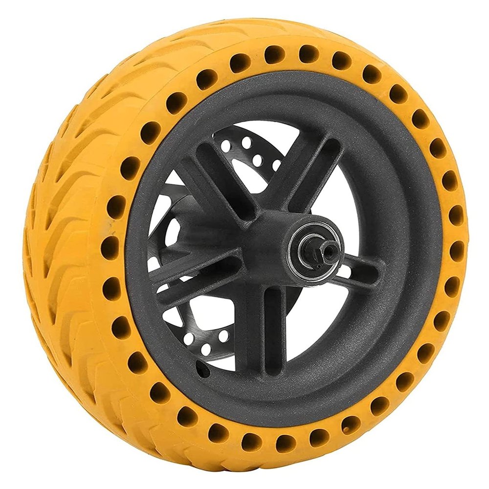 8. 5 Inch Electric Scooter Rear Wheel with 120MM Disc Brake Replacement Set for Scooter Replacement Wheels Scooter tires (Color : Red)