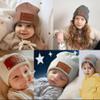 Custom Baby Beanie Knit Toddler Hat with Name Personazlied Toddler Winter Warm Hat for Chritmas Gift (Beanies) view 3