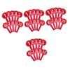 NOLITOY 40pcs Handheld Scoring Boards for Voting and Competitions Lightweight and Portable Score Paddles for Classrooms Sports Events and Parties view 1