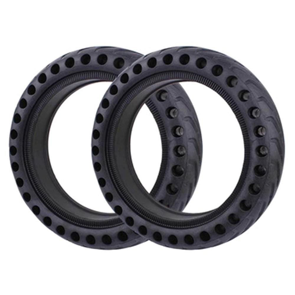 Solid Tires for Electric Scooter, 8.5" Honeycomb Style, Front/Rear Tire Wheel Replacement for Xiaomi M365/M365 PRO Electric Scooter