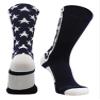 MadSportsStuff All Stars Crew Socks (Navy/White, Medium) view 1