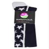 MadSportsStuff All Stars Crew Socks (Navy/White, Medium) view 3
