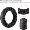Wheels Electric Scooter Tire, 2Pack Anti Puncture Electric Scooter Wheels, High Performance Wheel Front Rear Tire Spare Honeycomb Tire for M365 view 2