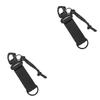 BESPORTBLE 2pcs Multi-Purpose Key Buckle for Outdoor Activities Climbing Keychain Lanyard Sturdy Carabiner Belt Clip view 1