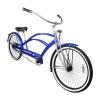 MICARGI Mustang GTS Bikes Stretch Beach Cruiser Bike 26-in Classic Bicycle Retro Bicycle with Comfortable Seats Single Speed Bicycle for Adults (Blue) view 1