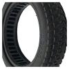 Solid Tire Electric Scooter, Solid Tire Honeycomb Wheel Replacement for Electric Scooter Explosion- Proof and Comfortable Scooter Wheel's Scooter tires (Color : Black) view 2