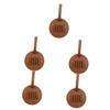 BESPORTBLE 5pcs Leather Tee Carriers for Golfing Portable Tees Keeper for Golfing Men Organizer