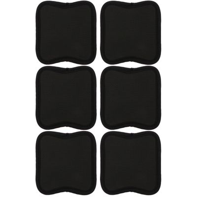 BESPORTBLE 3pairs Thick and Soft Weight-Lifting Hand Pads Grip Support for Gym Workouts for Cross Training Pull-ups Power Lifting and Fitness