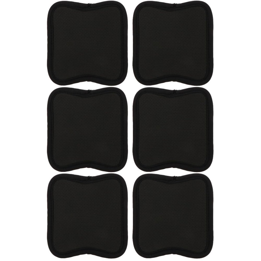 BESPORTBLE 3pairs Thick and Soft Weight-Lifting Hand Pads Grip Support for Gym Workouts for Cross Training Pull-ups Power Lifting and Fitness
