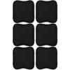 BESPORTBLE 3pairs Thick and Soft Weight-Lifting Hand Pads Grip Support for Gym Workouts for Cross Training Pull-ups Power Lifting and Fitness view 1