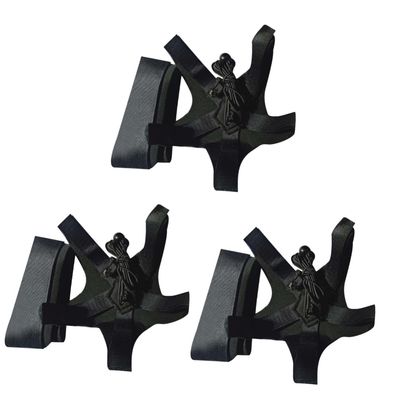 BESPORTBLE 3pcs Adjustable Soccer Football Bag Practice Belt Soccer Kick Throw Training Equipment Aid Football Kick Trainer Trainer