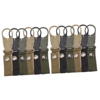 BESPORTBLE 12pcs Water Bottle Holder Climbing Carabiner Kettle Carrying Buckle Convenient Key Buckle Outdoor Accessory