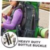 BESPORTBLE 12pcs Water Bottle Holder Climbing Carabiner Kettle Carrying Buckle Convenient Key Buckle Outdoor Accessory view 2