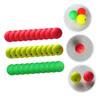 BESPORTBLE 120 Pcs Fishing Float Bobbers Fishing Beads Bobber Stops Fishing Tool Pompano rigs for surf Indicators Fly Fishing pro Tools Spherical Foam view 4