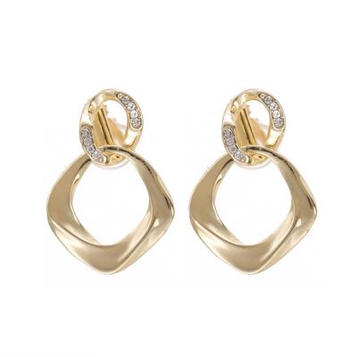 Clip On Earrings For Women, Hypoallergenic,They Look Pierced, Won't Fall Off & Don't Pinch Hoop Earrings Non Pierced (Clip On)