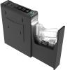 Z ZLJUAN Mounted Gun Safe for Pistols,Quick-Access Auto-Open Sliding Door Handgun Safe for Nightstand Wall Mount Bedside Desk Bed Gun Safes, Pistol Safe w/Biometric Fingerprint,Keypad Lock,Key view 1