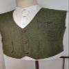 Yarizm Casual Men's Vests Herringbone Tweed Vest V-Neck Waistcoat For Men Retro Men's Wedding Vests Travel Workwear Vest view 3