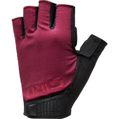 Giro Tessa II Gel Women Road Cycling Gloves - Dark Cherry/Raspberry (2024) Small