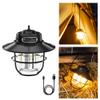 LED Rechargeable Outdoor Camping Light, Mini Portable Tent Emergency Light New Horse Lamp 4-Speed Mode White and Warm Light, Amber and Warm White Light.