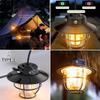 LED Rechargeable Outdoor Camping Light, Mini Portable Tent Emergency Light New Horse Lamp 4-Speed Mode White and Warm Light, Amber and Warm White Light. view 2