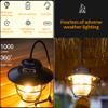LED Rechargeable Outdoor Camping Light, Mini Portable Tent Emergency Light New Horse Lamp 4-Speed Mode White and Warm Light, Amber and Warm White Light. view 4