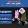 ParaBellum Designs Magazine Stand  AR10 - PMAG Holder, Mag Organizer & Tactical Ammo Display - Wall/Bench Mount, USA Made (Black) view 2